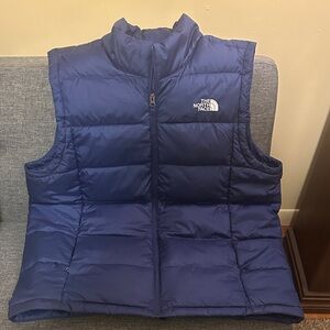 The North Face Navy Puffer Vest